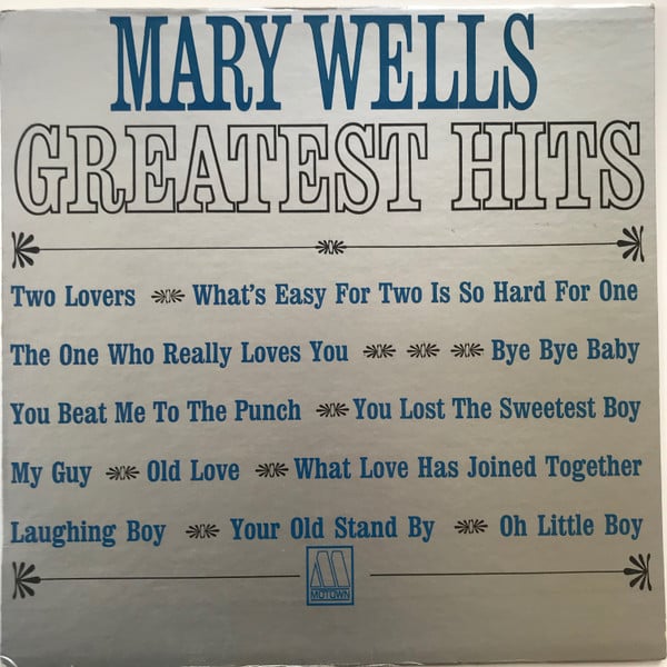 MARY WELLS - GREATEST HITS